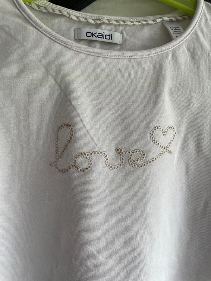 T-shirt 10 ans okaidi - photo numéro 2