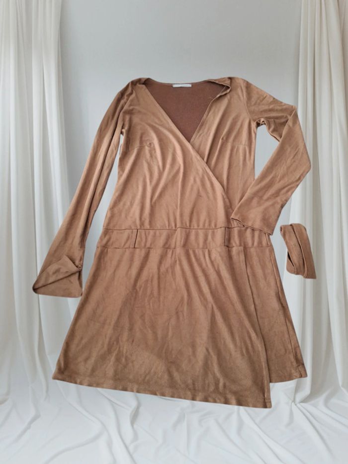 Robe aspect suédine hiver 🤩