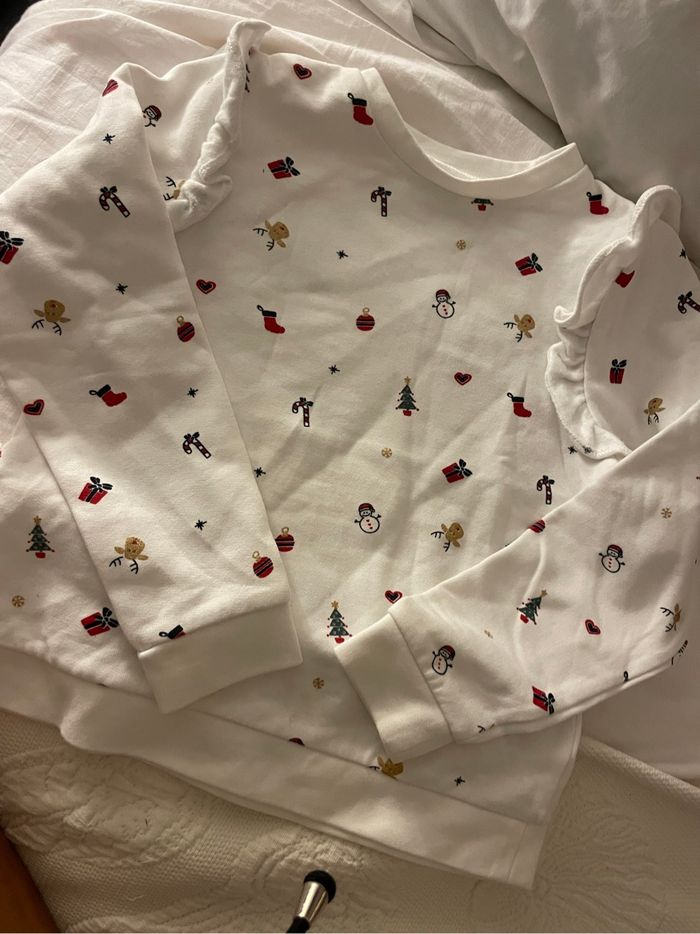 Sweat shirt Noel Vertbaudet