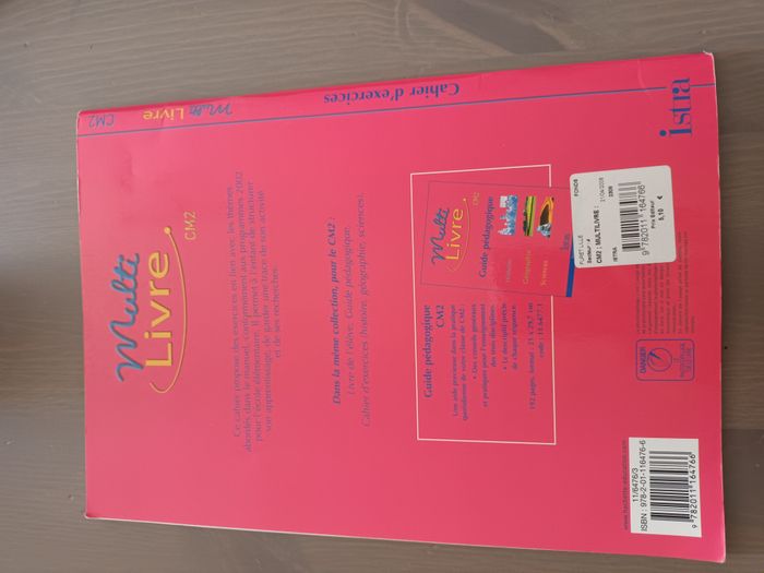 cahier d'exercices cm2 - photo numéro 2