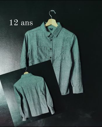Chemise manches longues garçon