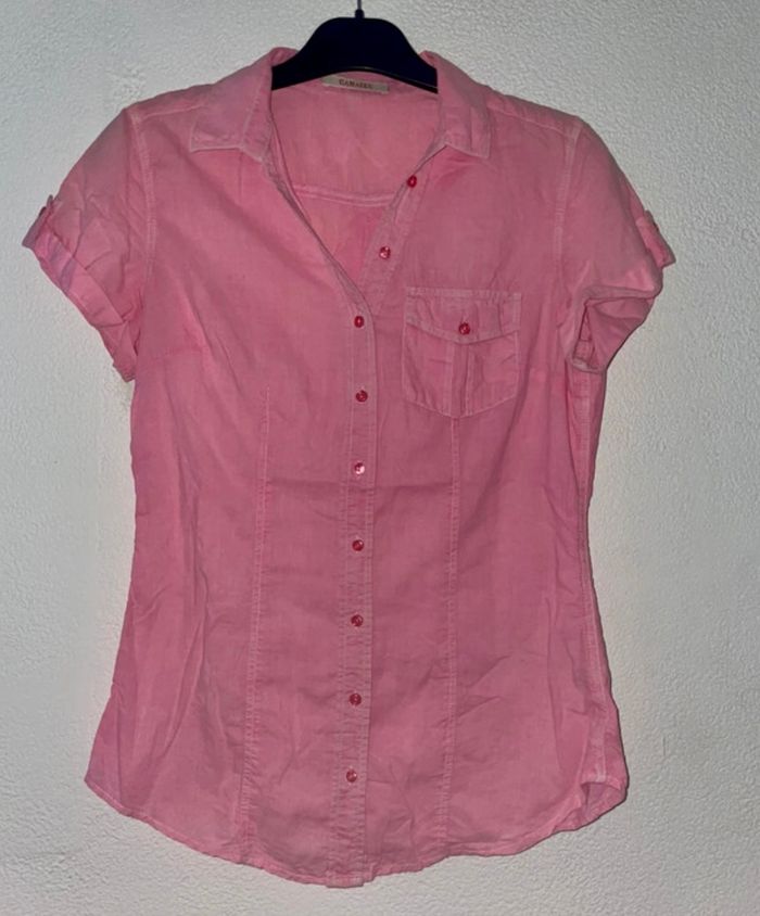 chemise rose