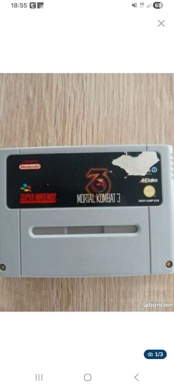 Mortal kombat 3 super nintendo