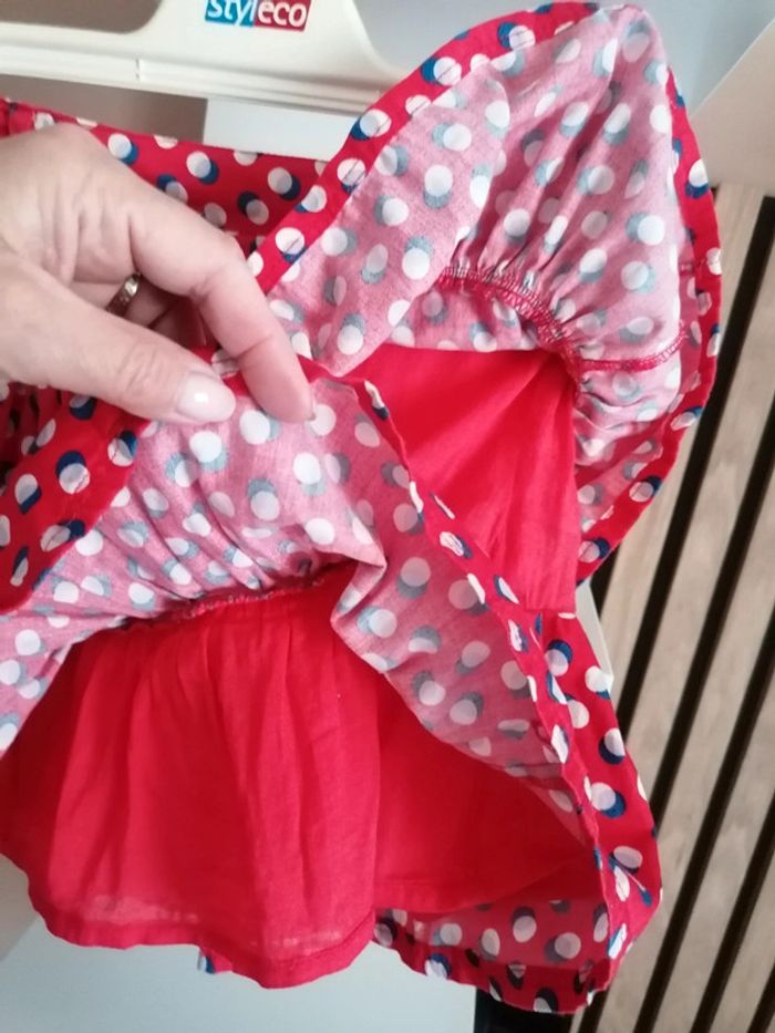 Jupe rouge 6ans 116cm Okaidi - photo numéro 4