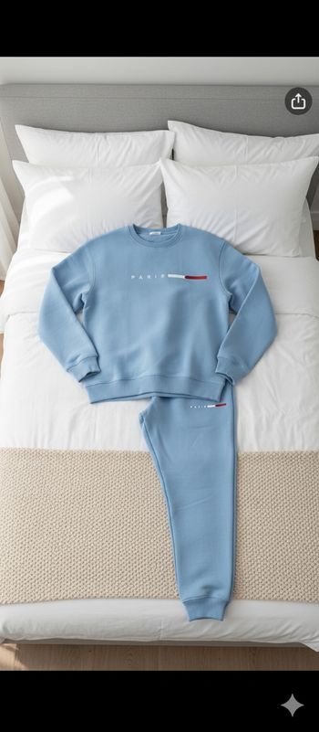 Ensemble jogging bleu Paris