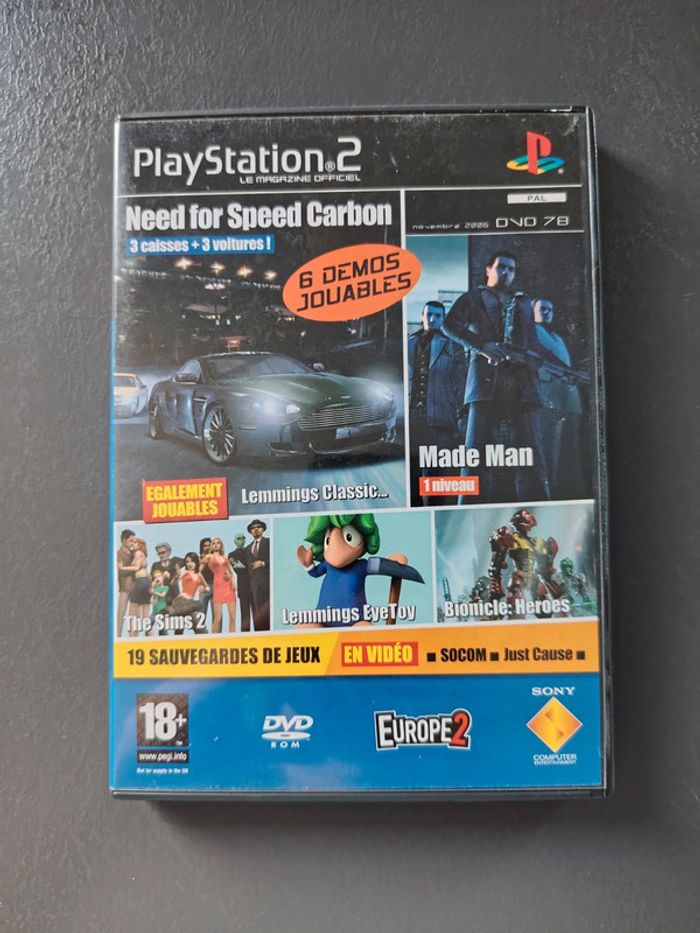 6 démos jouables ps2 - photo numéro 1