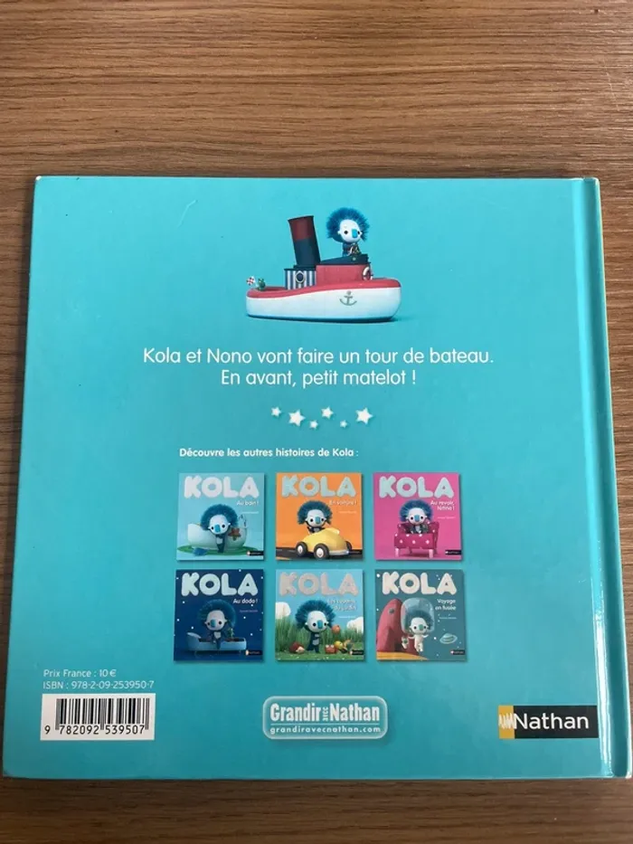 Livre Kola en bateau ! - photo numéro 2