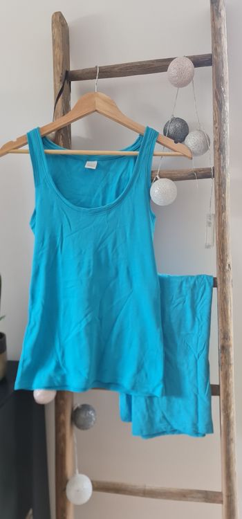 Lot de 2 débardeur unis classiques intemporels taille 38 M Camaïeu