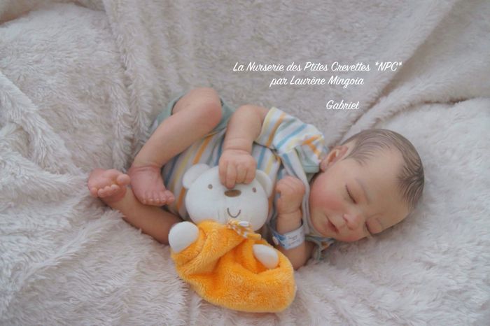 Gabriel poupée bébé Reborn authentique 🩵