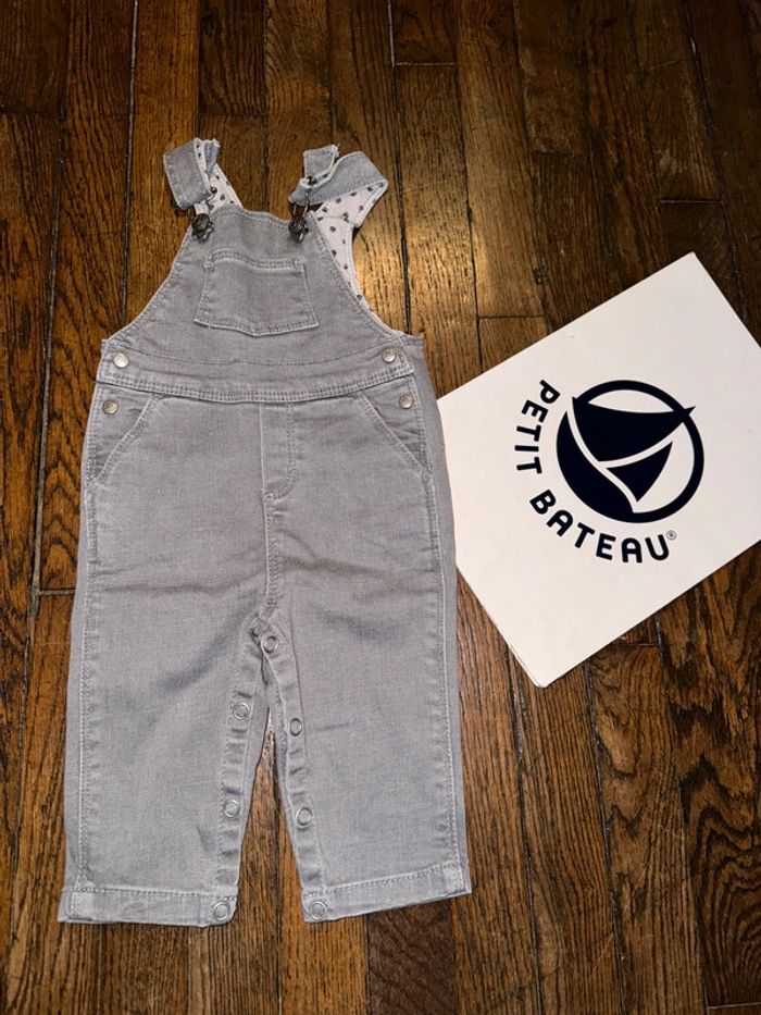 Salopette petit bateau 3 mois