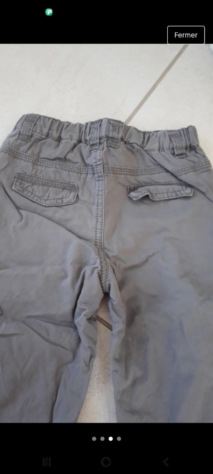 Pantalon doublé gris - photo numéro 3