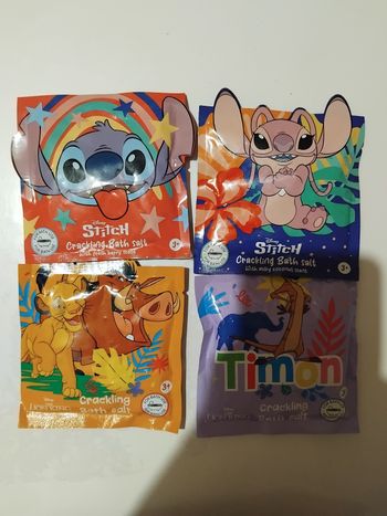 Sel de bain crépitant stitch