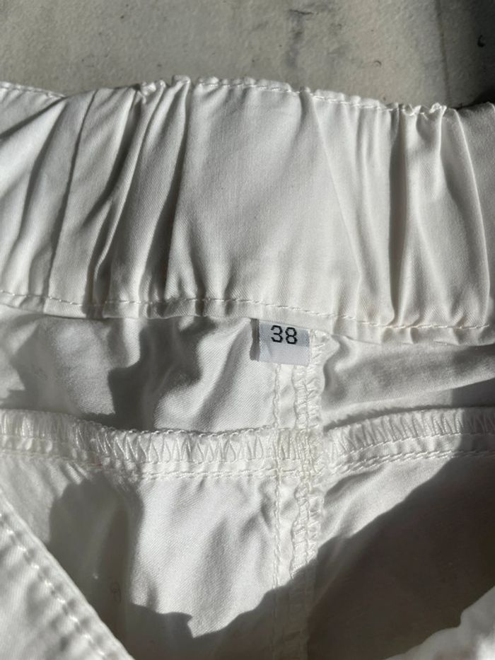 Short cargo blanc Banana Moon - photo numéro 4