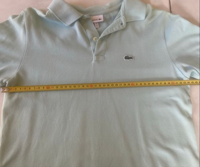 Polo »Lacoste »bleu menthe - photo numéro 5