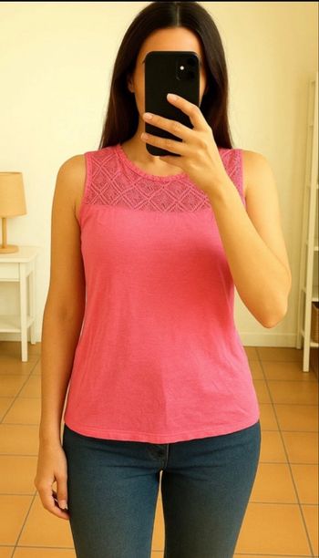 Haut débardeur corail  s