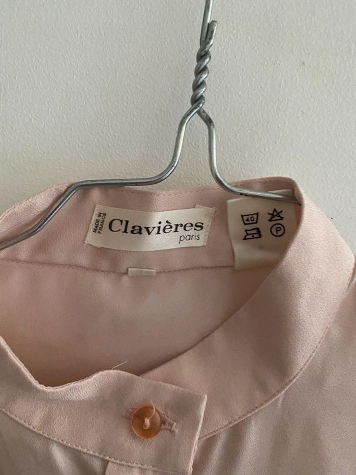 chemise femme clavieres made in france bouton non visible 38 - photo numéro 2