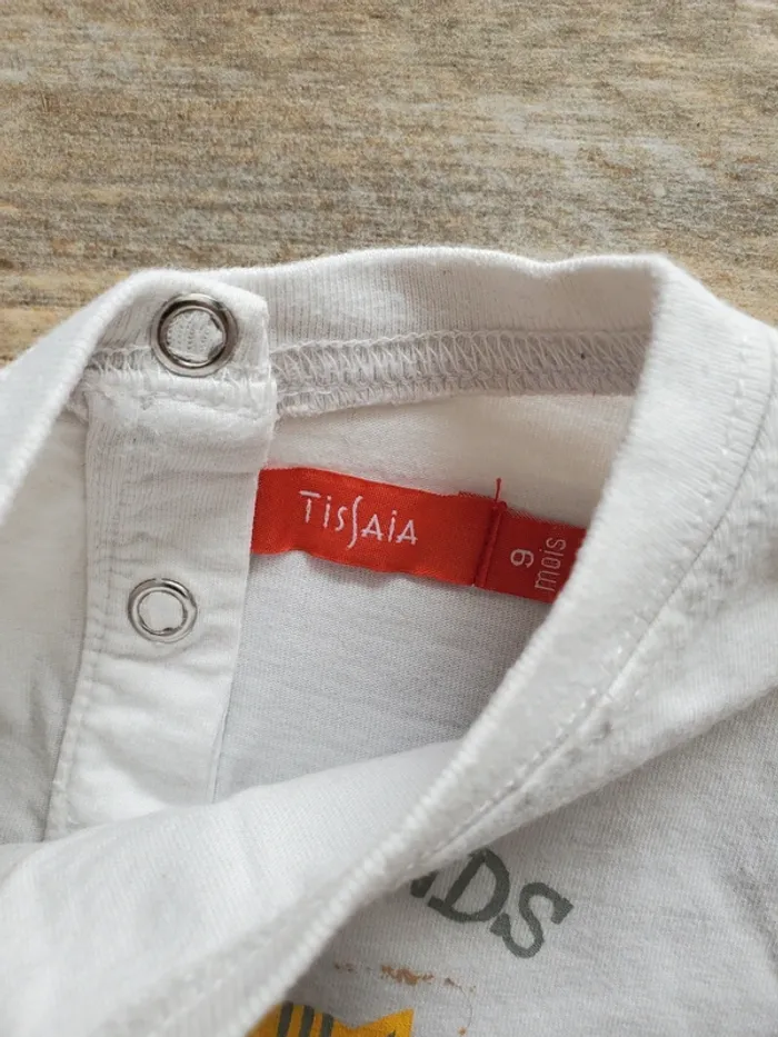 Lot 2 t shirts manches longues 9 mois - photo numéro 3