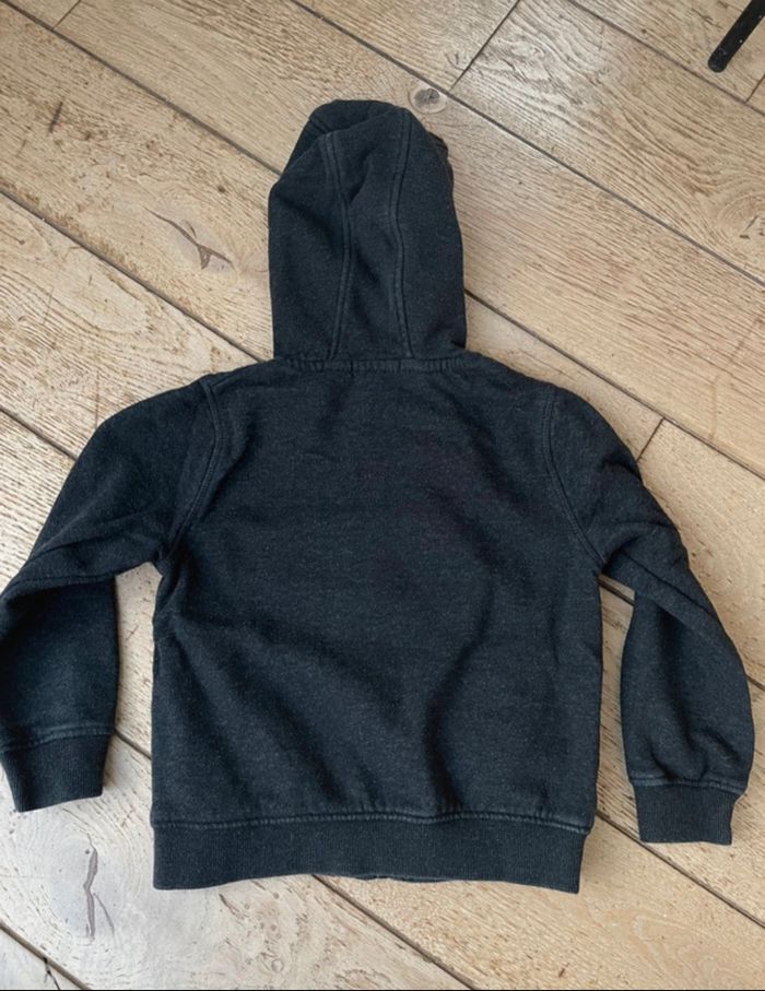 Sweat à capuche zippé 5 ans - photo numéro 4