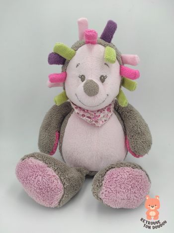 Peluche musicale hérisson Nattou