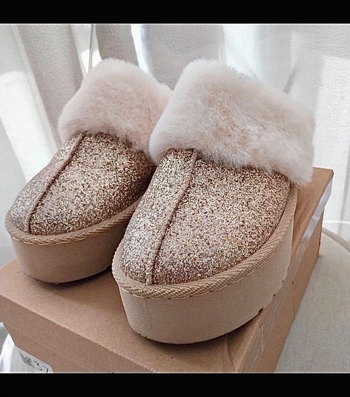 Boots Minodusud Kery glitter gold confort au style chic et tendance ! - photo numéro 10
