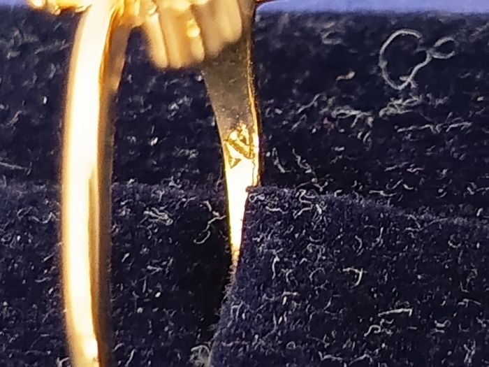 Bague plaqué or. - photo numéro 7