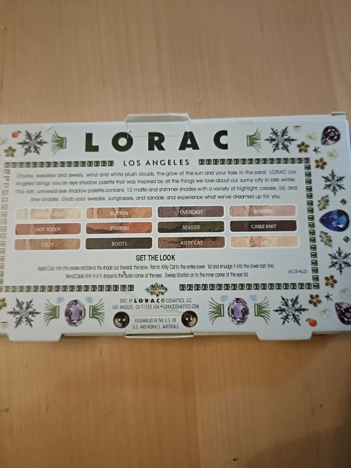 LOT DE DEUX PALETTES LORAC MARQUE AMERICAINE - photo numéro 5