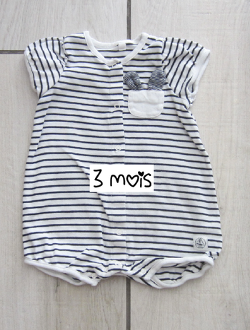 Combishort Petit Bateau