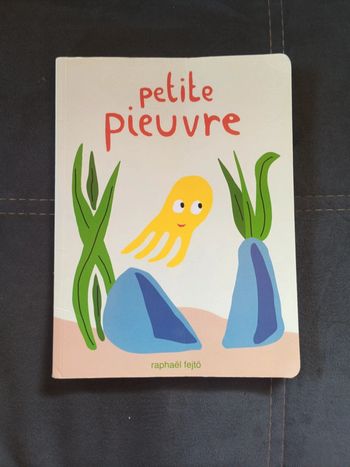 Livre enfant bébé Petite pieuvre Loulou& cie L'école des loisirs