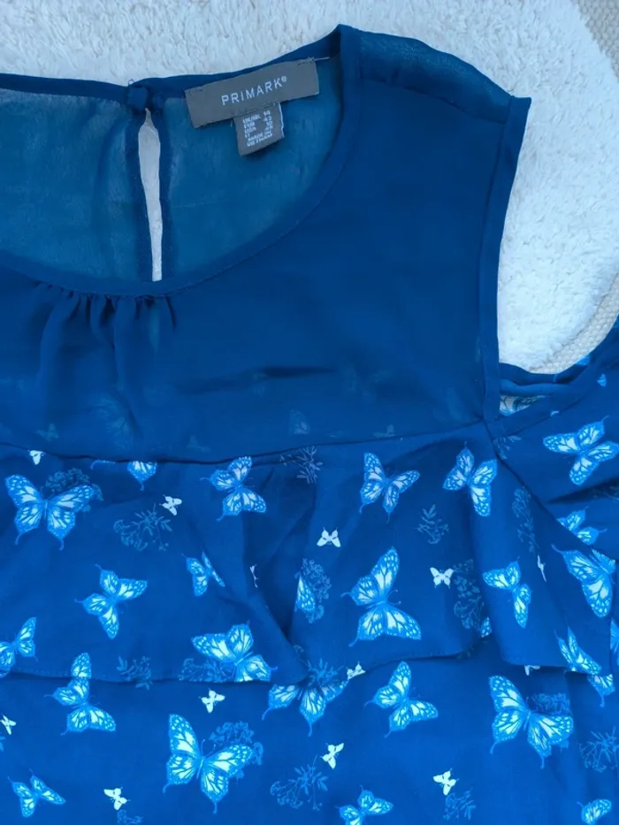 🦋 Blouse Primark – Motif papillons – Taille 42 - photo numéro 2