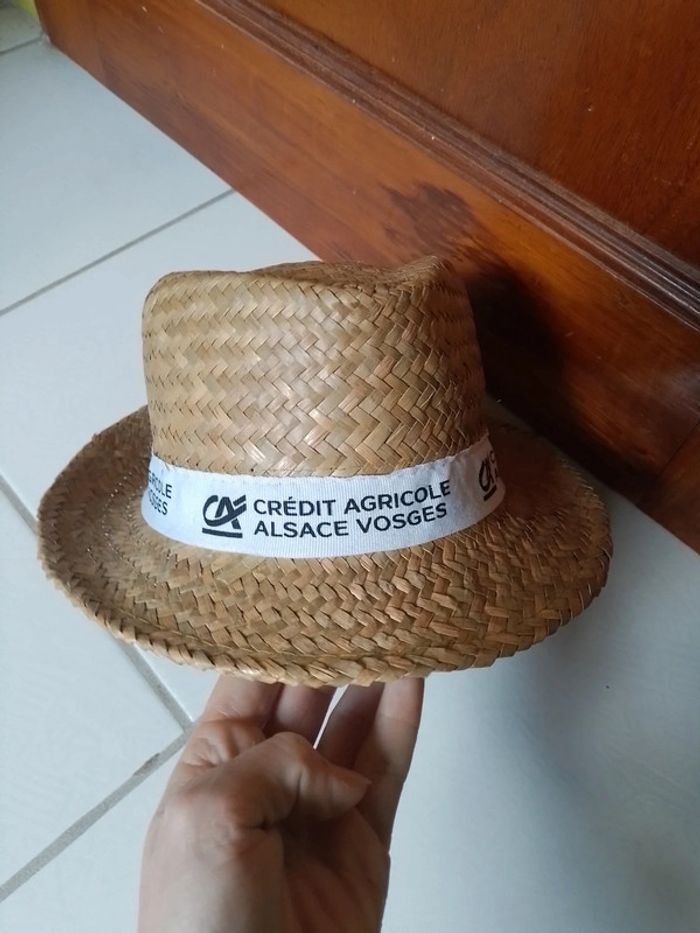 Chapeau de pailles femme Crédit Agricole - photo numéro 7
