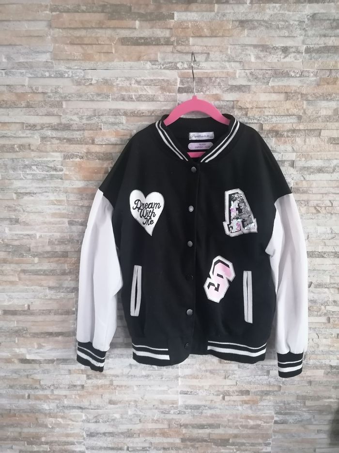 Veste fille taille 12ans sequins, paillettes