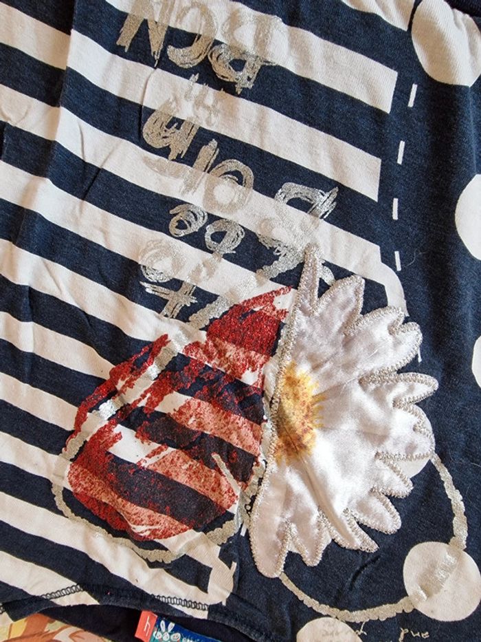 Tee shirt desigual 4 ans - photo numéro 2