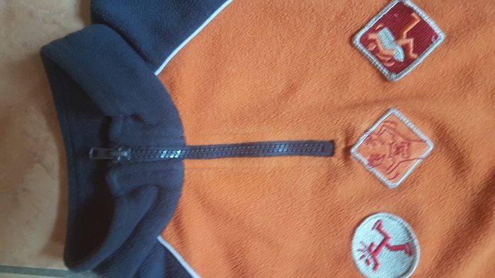 Sweat polaire garçon 5 ans orange X-TRA Snow - photo numéro 2