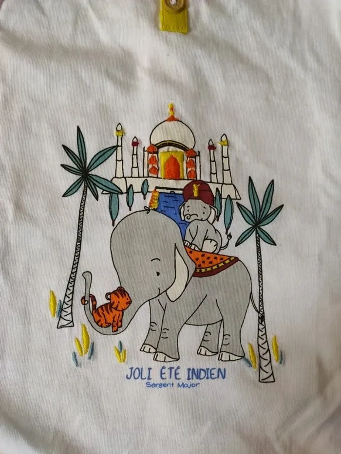Tee-shirt sergent major 9 mois - photo numéro 2