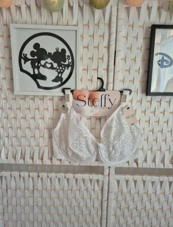 💕Jolie soutien-gorge dentelle avec armatures femme T95E steffy 💕
