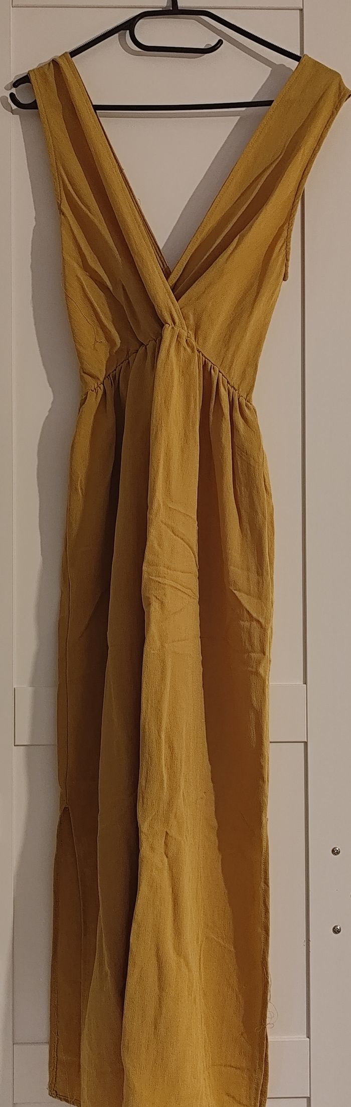 Longue robe moutarde - photo numéro 2