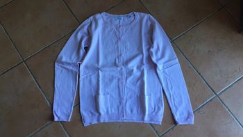 Gilet rose fille T14 ans Okaidi