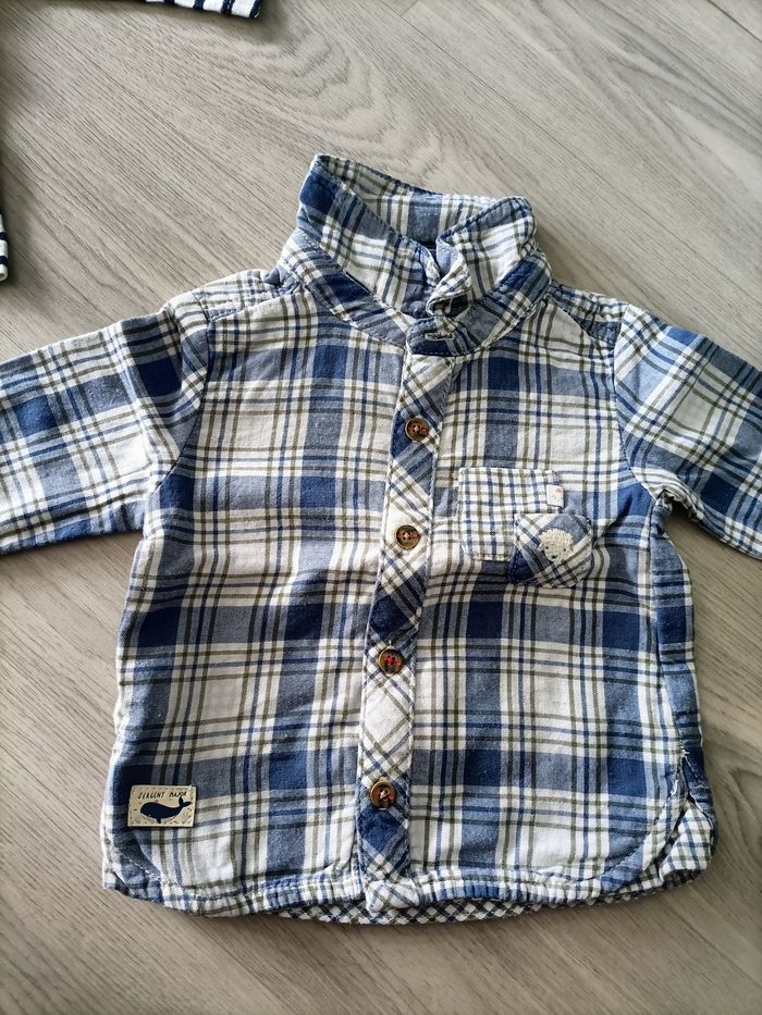 Chemise manches longues