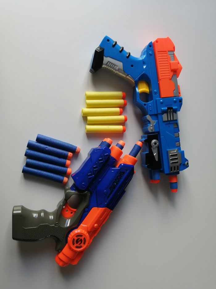 pistolets à projectiles en mousse - photo numéro 1