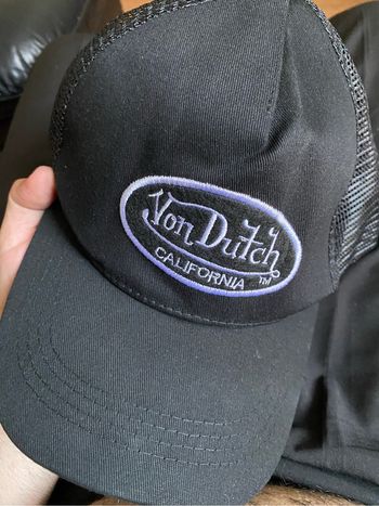 Casquette van Dutch noire