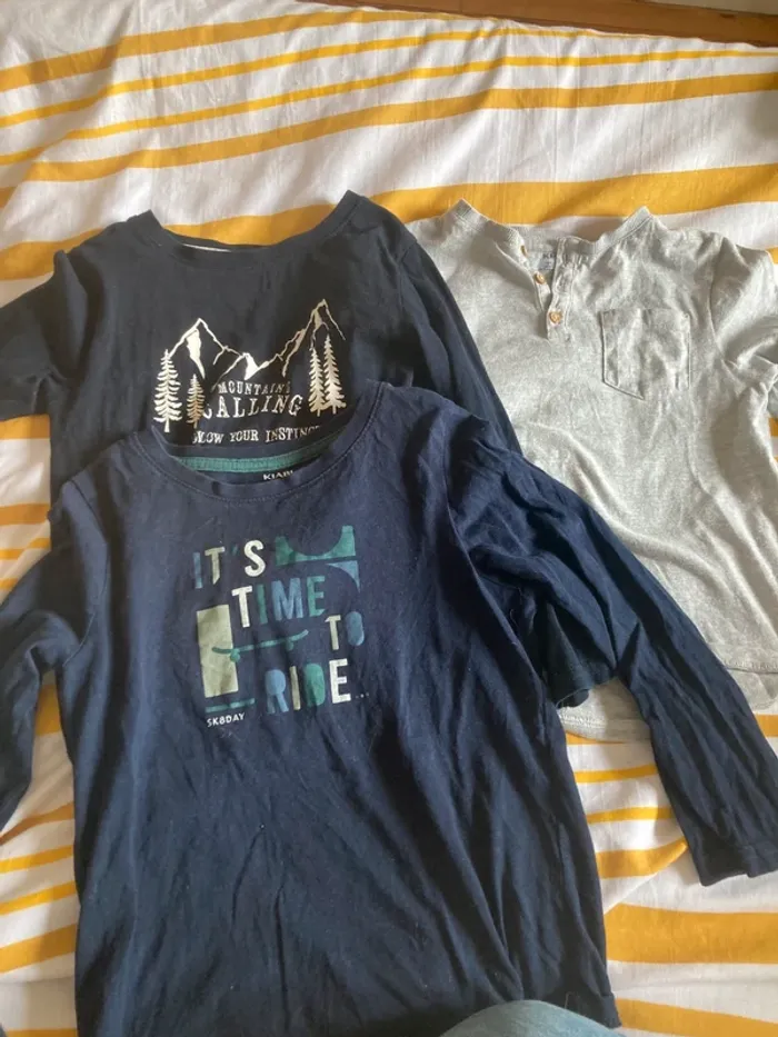Lot t-shirt enfant garçon 5ans