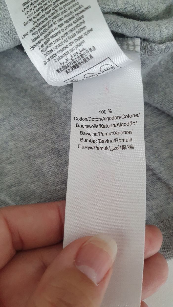 T shirt gris et bleu en 10 ans - photo numéro 4