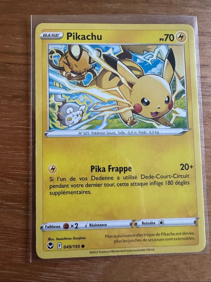 Pikachu 049/195 FR