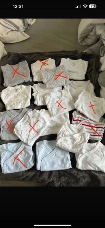 Lot de 8 bodies