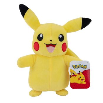 Pikachu Femelle Peluche Pokémon Jazwares 21cm