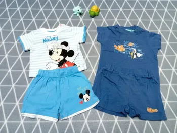 🦁 Lot 2 ensembles Disney, 3 mois