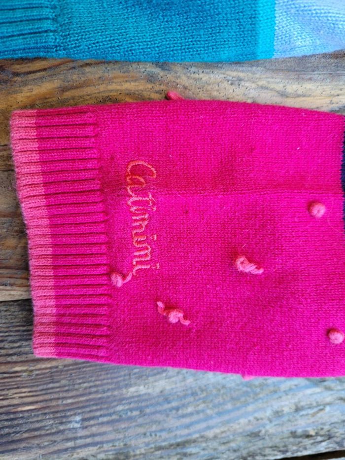 Superbe gilet Catimini rayé multicolore, 3 ans - photo numéro 2