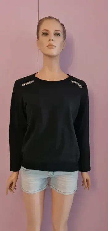 Pull femme noir