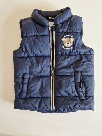 Doudoune sans manches bébé 18/24 mois