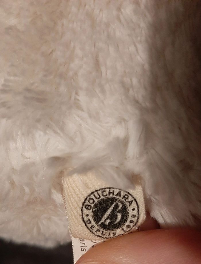 Peluche chien blanc - photo numéro 4